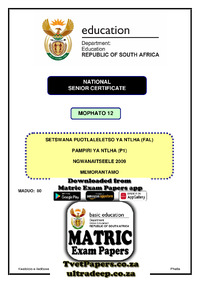 Setswana FAL P1 Nov 2009 Memo.pdf